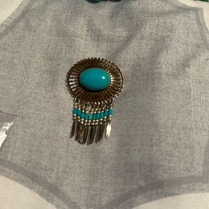 Vintage Turquoise pen for shirt